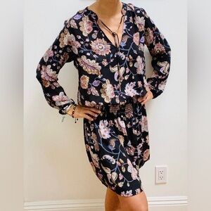 Veronica M Stretch Mini Dress Women XS Drop-Waist